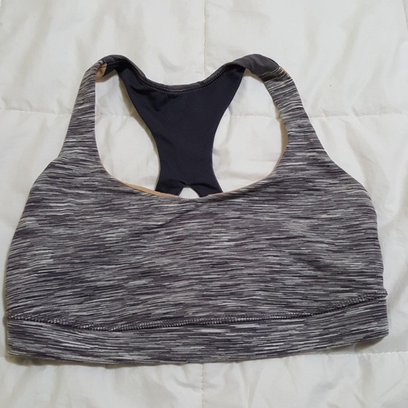 lululemon athletica Other - Lululemon 8 Grey Heathered Sports Bra